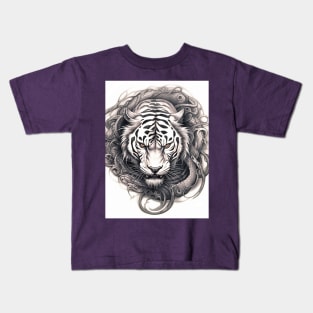 Cabeza Tigre Kids T-Shirt